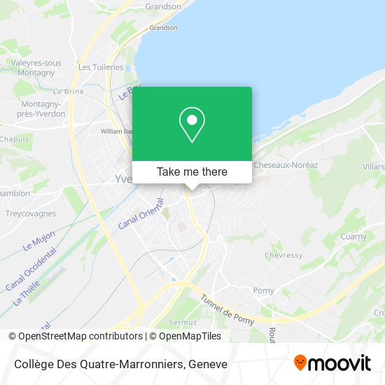 Collège Des Quatre-Marronniers map