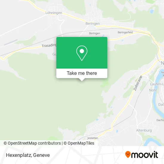 Hexenplatz map