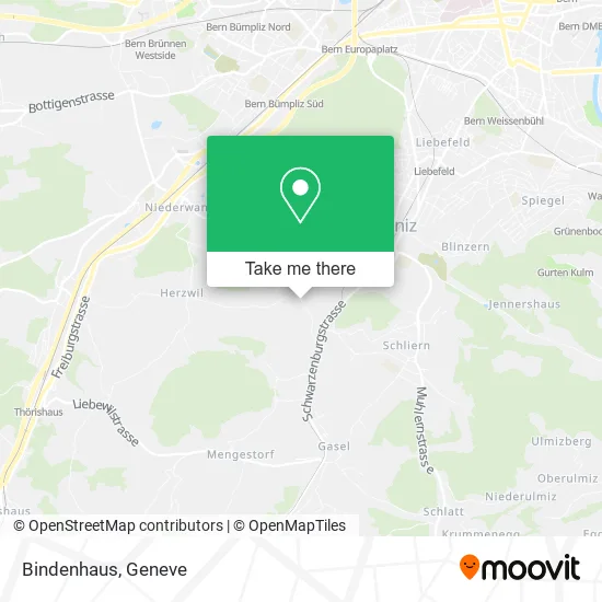 Bindenhaus map