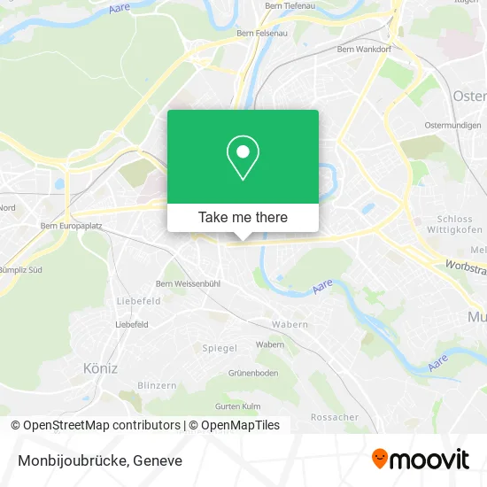 Monbijoubrücke map