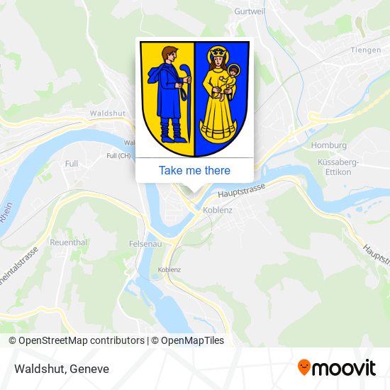 Waldshut map