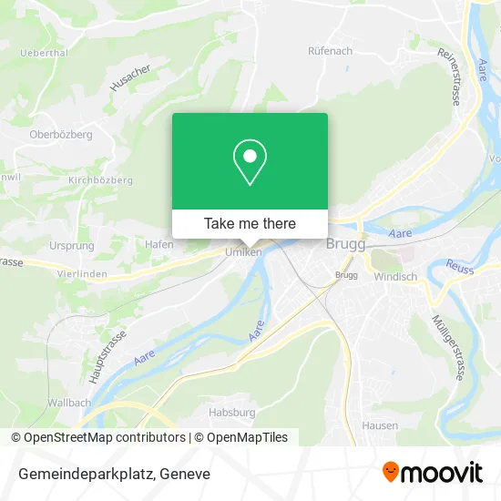 Gemeindeparkplatz map