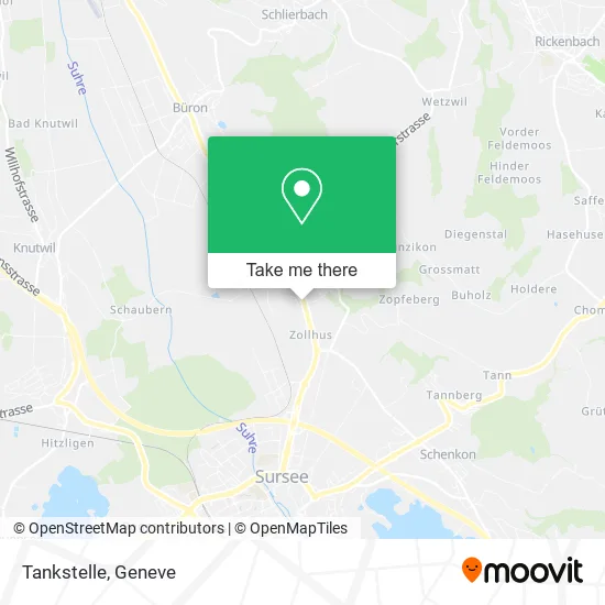 Tankstelle map
