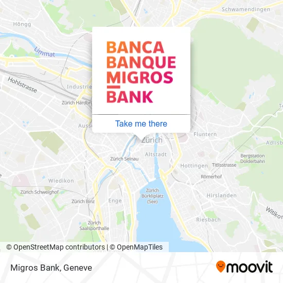 Migros Bank map