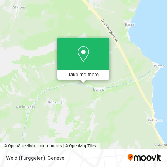 Weid (Furggelen) map