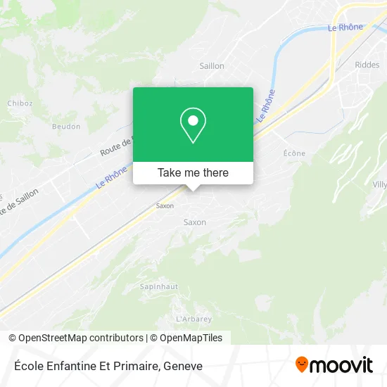 École Enfantine Et Primaire map