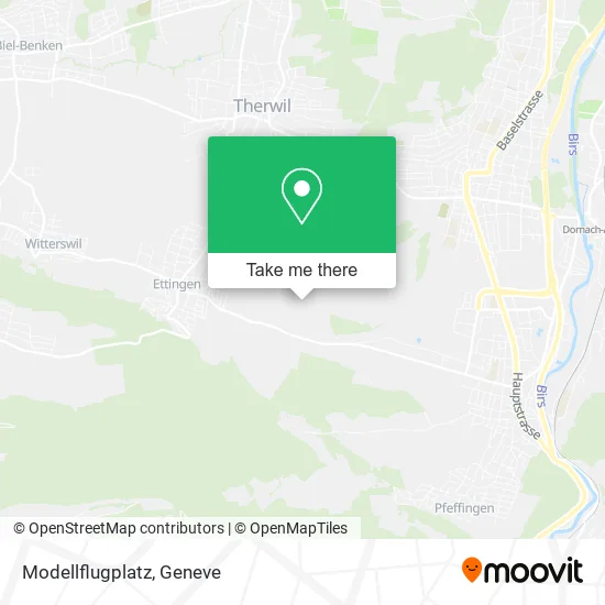 Modellflugplatz map