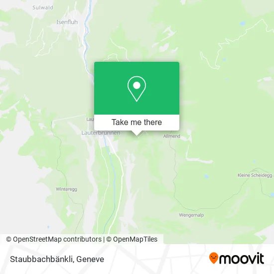 Staubbachbänkli plan