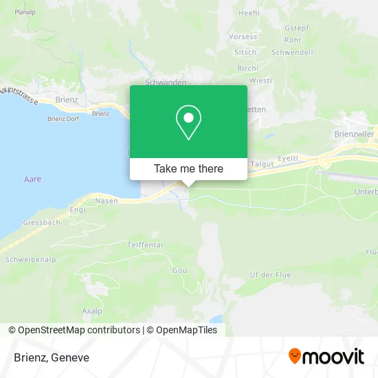Brienz map