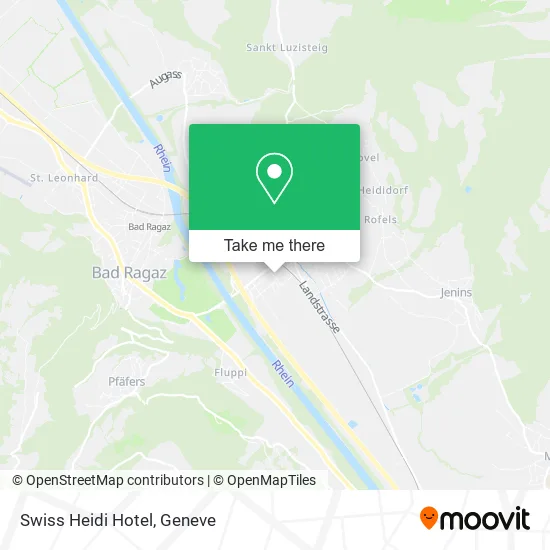 Swiss Heidi Hotel map