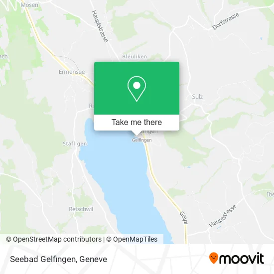 Seebad Gelfingen map