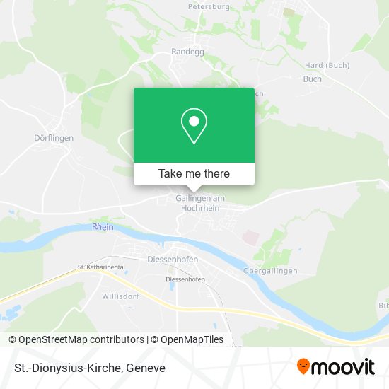 St.-Dionysius-Kirche map