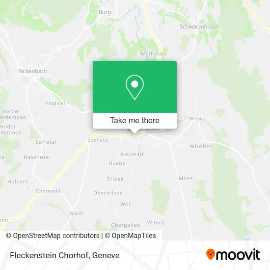 Fleckenstein Chorhof map