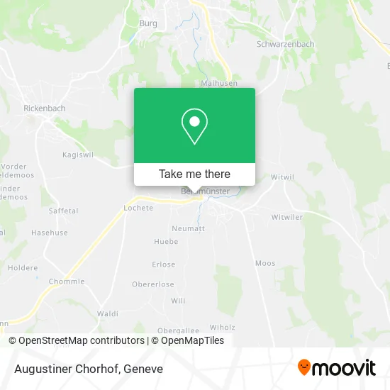 Augustiner Chorhof map