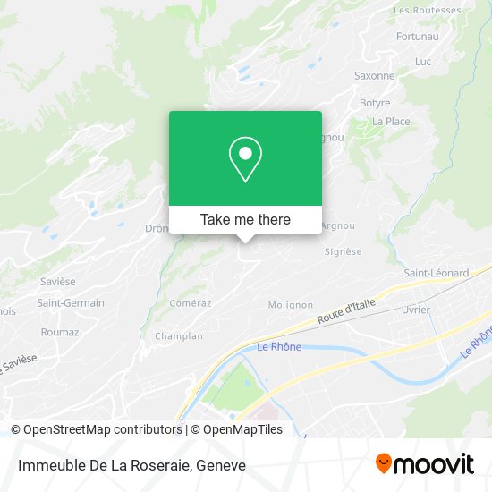 Immeuble De La Roseraie map