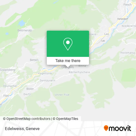 Edelweiss map