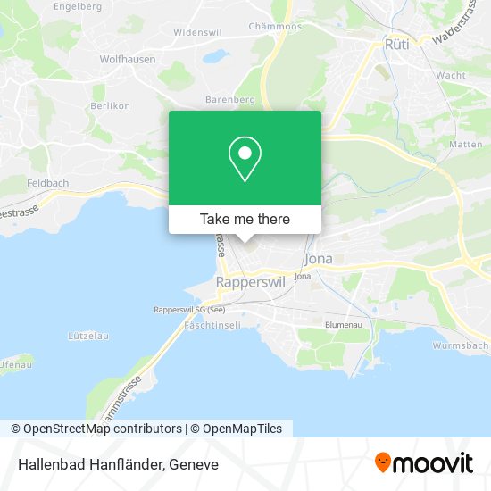 Hallenbad Hanfländer map