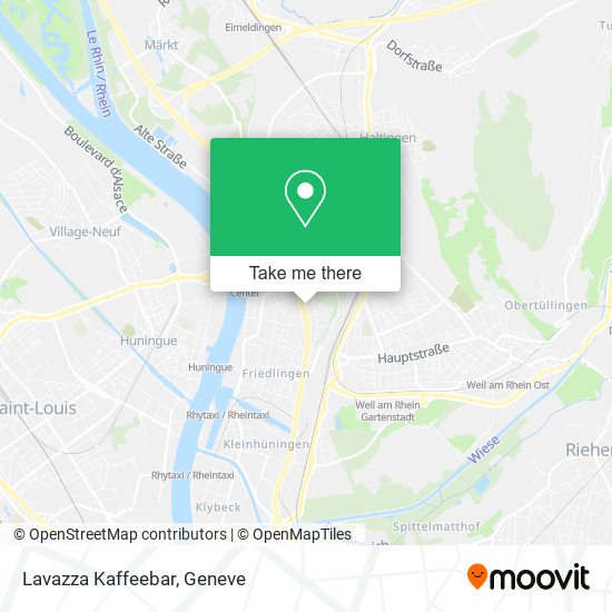 Lavazza Kaffeebar map