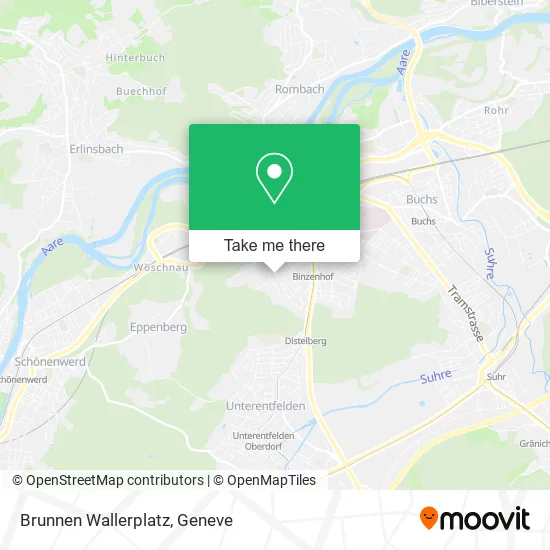Brunnen Wallerplatz map