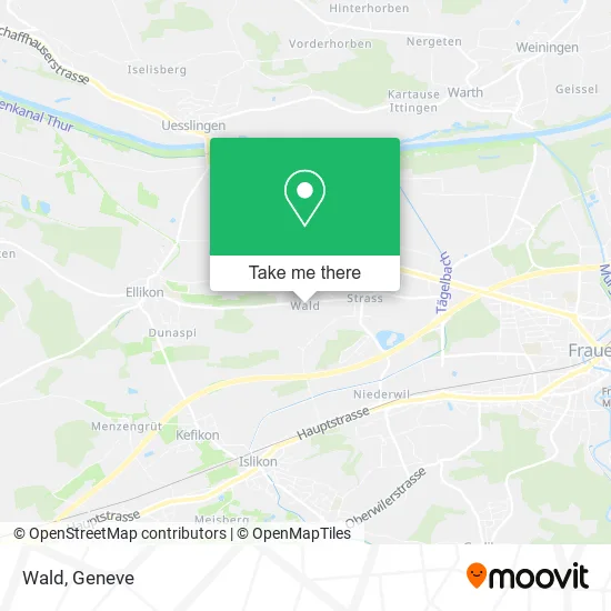 Wald map