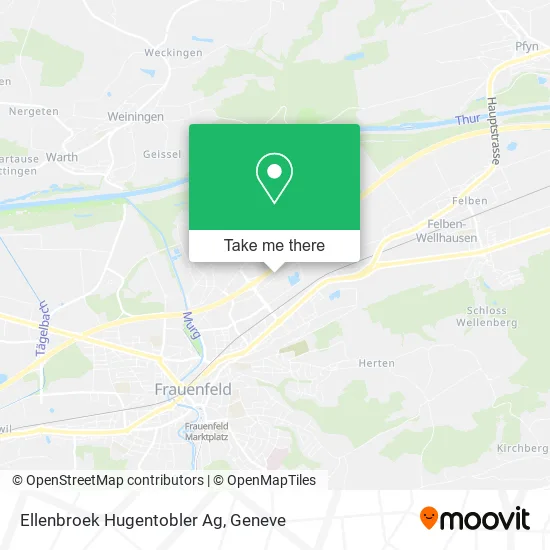 Ellenbroek Hugentobler Ag map