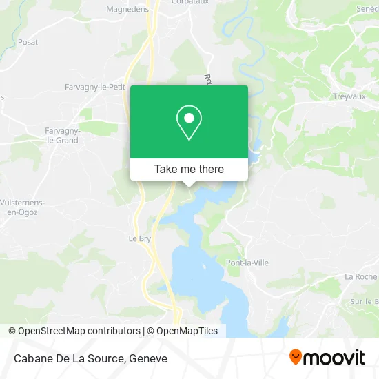 Cabane De La Source map