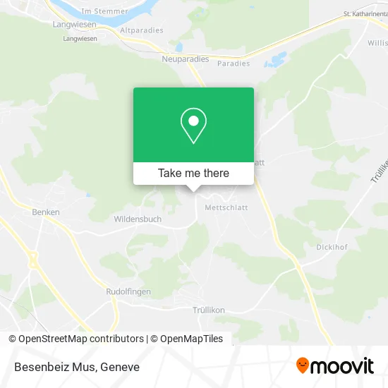 Besenbeiz Mus map