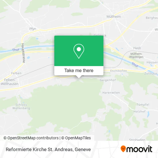 Reformierte Kirche St. Andreas map