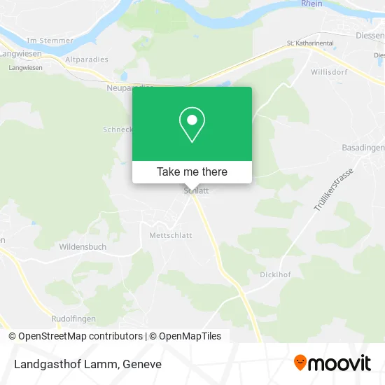 Landgasthof Lamm map
