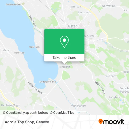 Agrola Top Shop map