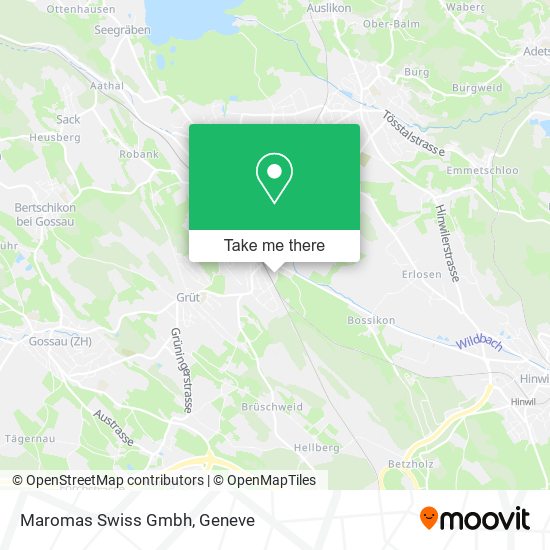 Maromas Swiss Gmbh map