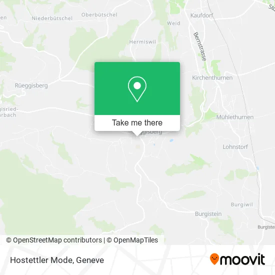Hostettler Mode map