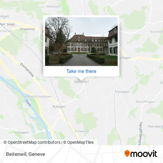 Beitenwil map
