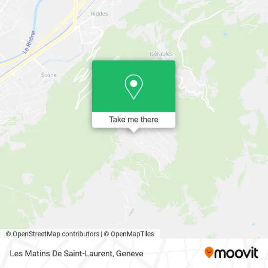 Les Matins De Saint-Laurent map
