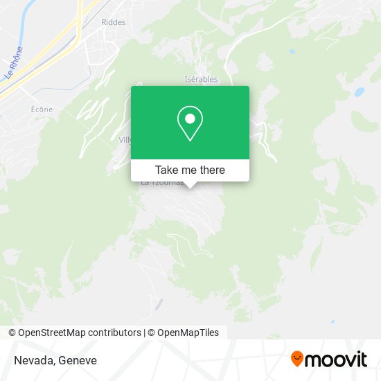 Nevada map