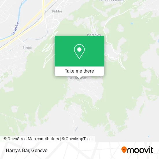 Harry's Bar map