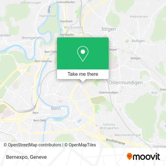 Bernexpo map