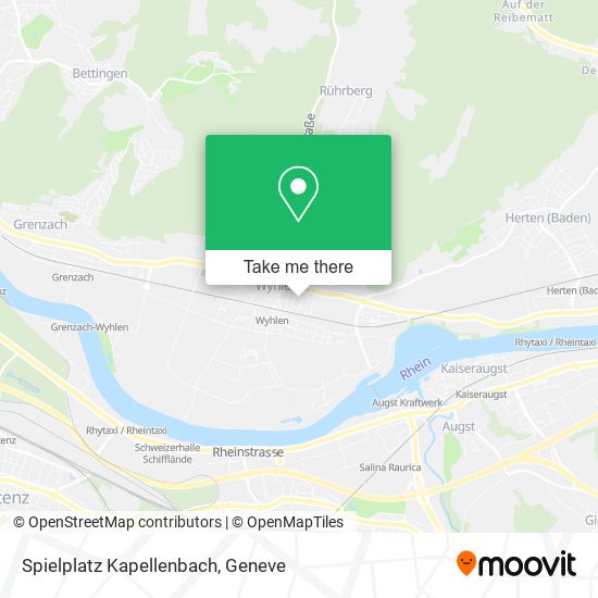Spielplatz Kapellenbach map