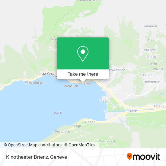 Kinotheater Brienz map