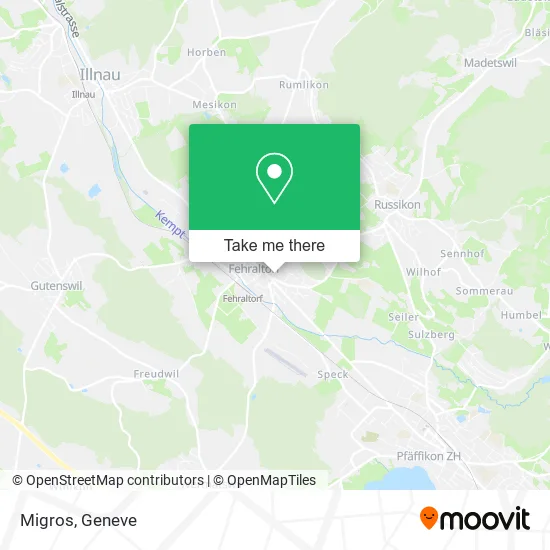 Migros map