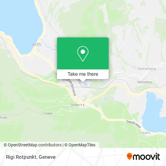 Rigi Rotpunkt map