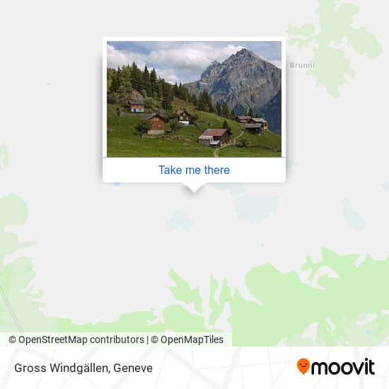 Gross Windgällen map