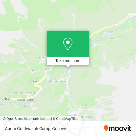 Aurira Goldwasch-Camp map