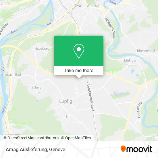 Amag Auslieferung map