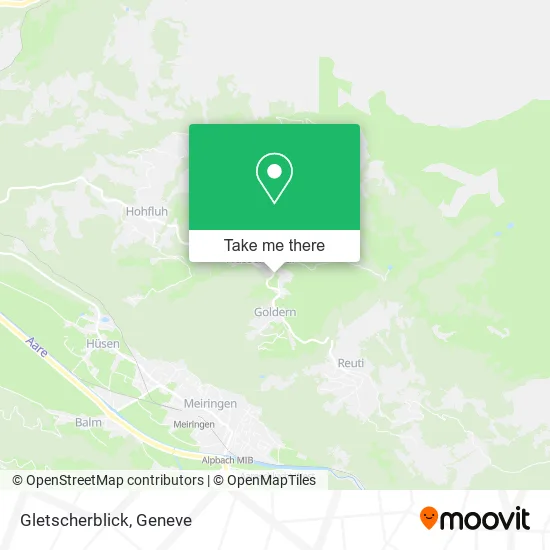 Gletscherblick map