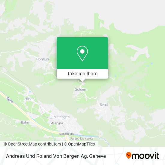 Andreas Und Roland Von Bergen Ag map