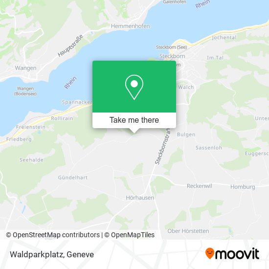 Waldparkplatz map