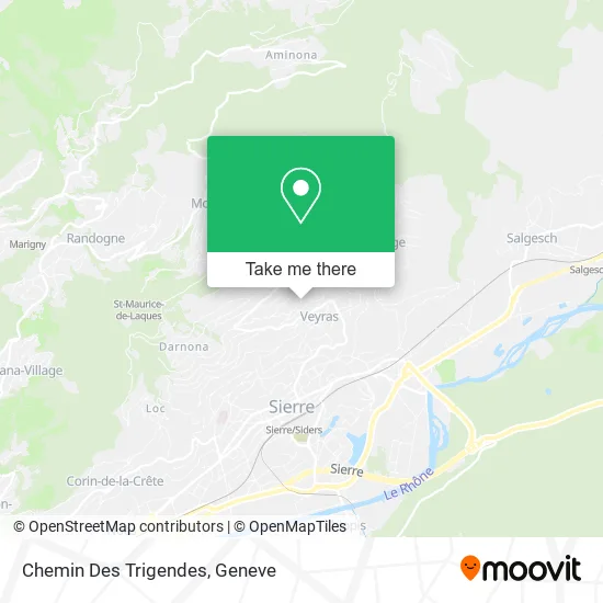 Chemin Des Trigendes map