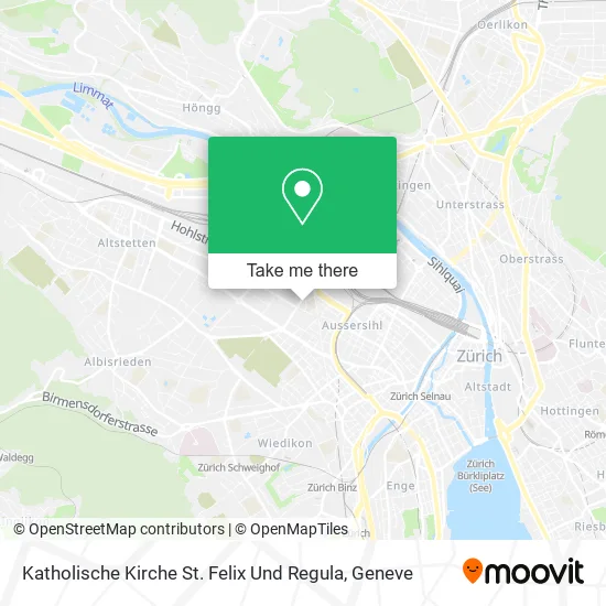Katholische Kirche St. Felix Und Regula map