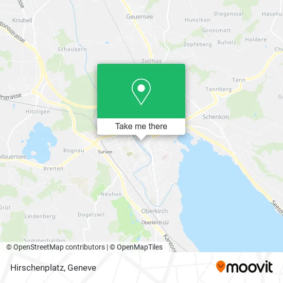 Hirschenplatz map